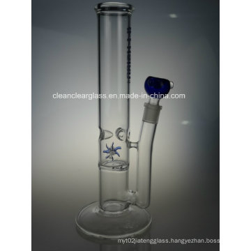 Hot Sale Glass  Water Pipe with 18.8mm Joint and Rotating Windmill Filter Perc